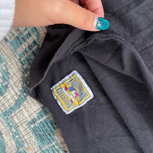 Vintage Pittsburgh Pirates‎ Mitchell & Ness Cooperstown Collection T-Shirt Black - Picture 4 of 13